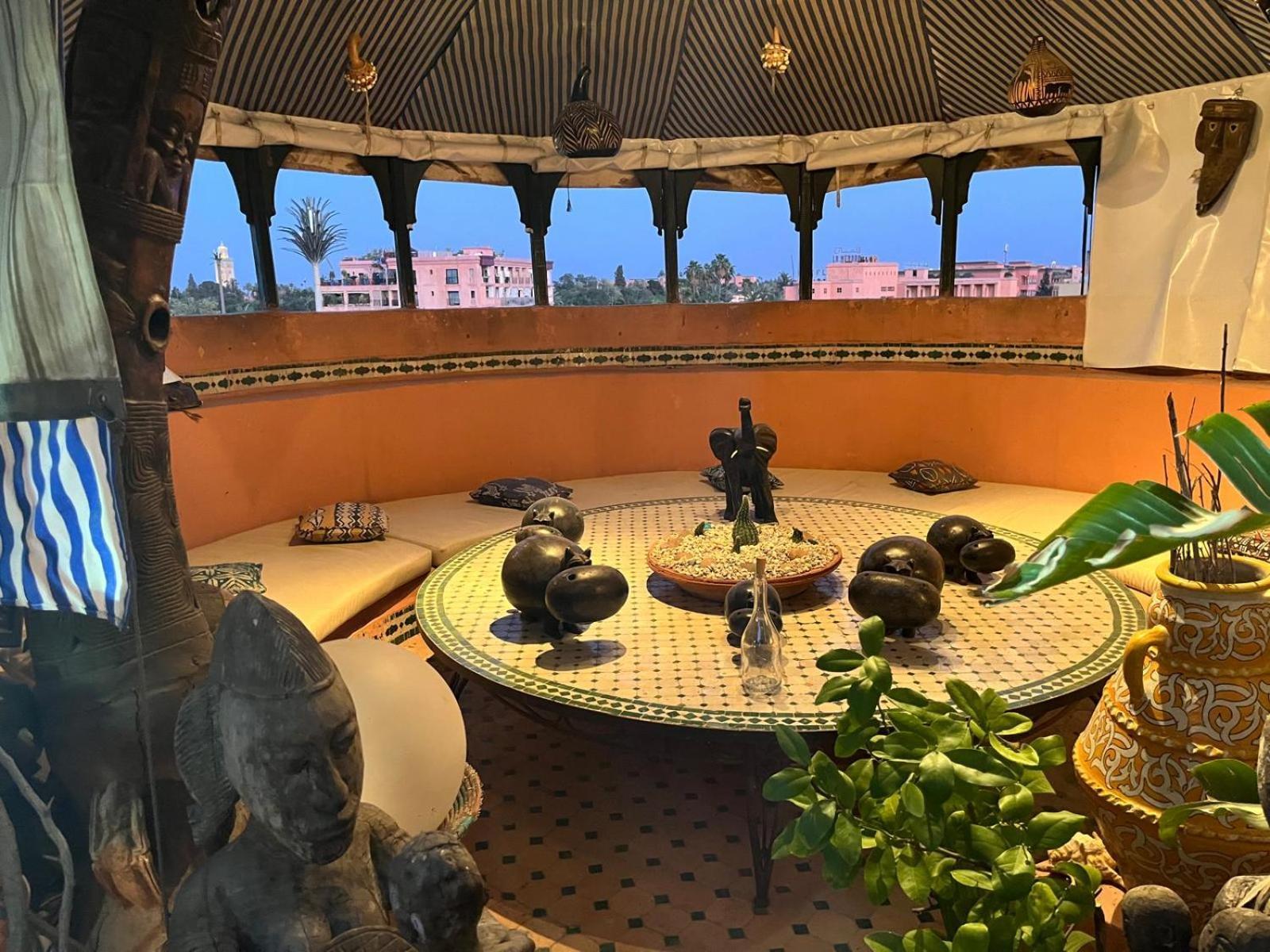 Penthouse Jaccuzi Atlas Marrakech Marrakesh Bagian luar foto
